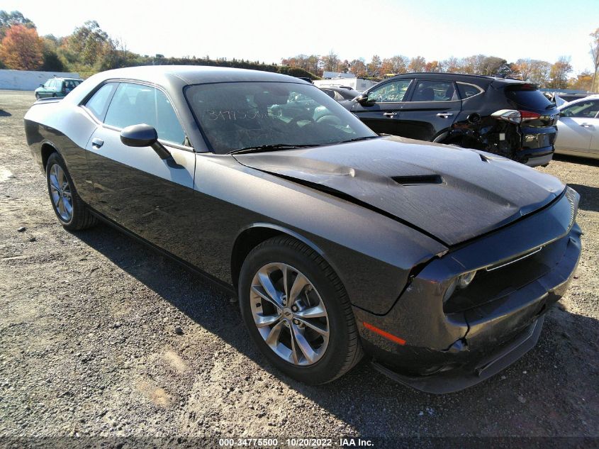2021 DODGE CHALLENGER SXT VIN: 2C3CDZGG6MH505734