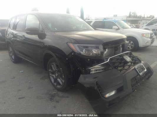 2022 HONDA PASSPORT EX-L VIN: 5FNYF7H57NB006705