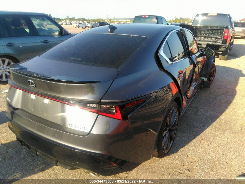 2021 LEXUS IS IS 350 F SPORT VIN: JTHGZ1B28M5045509