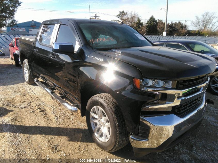 2021 CHEVROLET SILVERADO 1500 LT VIN: 3GCPWCET9MG407236