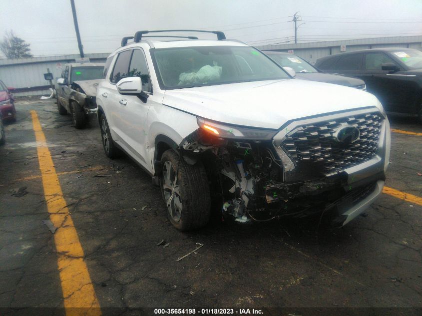 2022 HYUNDAI PALISADE SEL VIN: KM8R44HEXNU384108