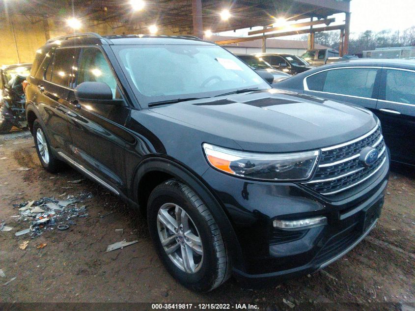 2022 FORD EXPLORER XLT VIN: 1FMSK8DH0NGB40416