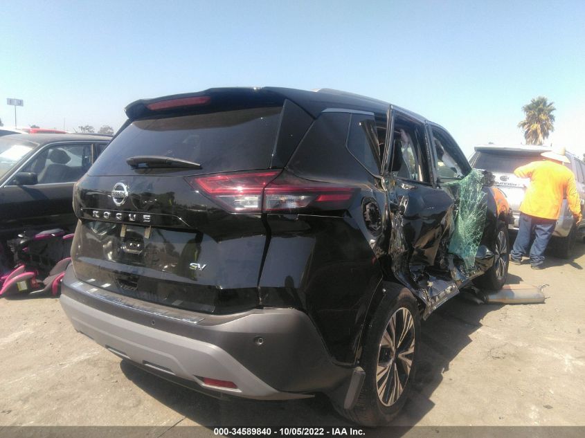 2021 NISSAN ROGUE SV VIN: 5N1AT3BAXMC673977