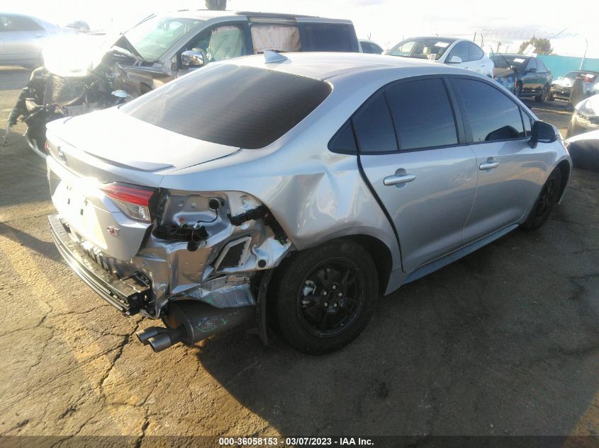 2022 TOYOTA COROLLA SE/SE NIGHTSHADE/APEX SE VIN: JTDS4MCE5N3512340