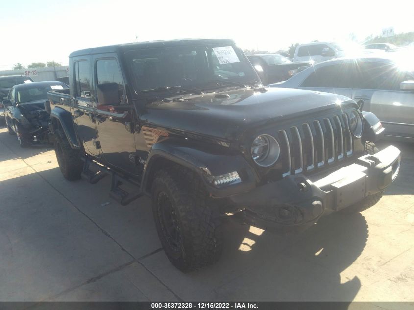 2020 JEEP GLADIATOR OVERLAND VIN: 1C6HJTFG5LL146555