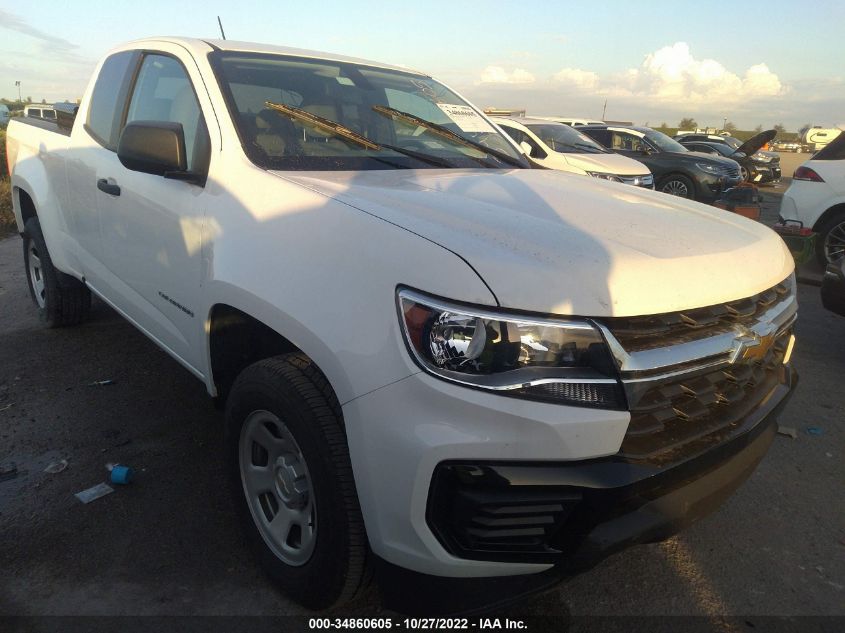 2022 CHEVROLET COLORADO 2WD WORK TRUCK VIN: 1GCHSBEN1N1113826