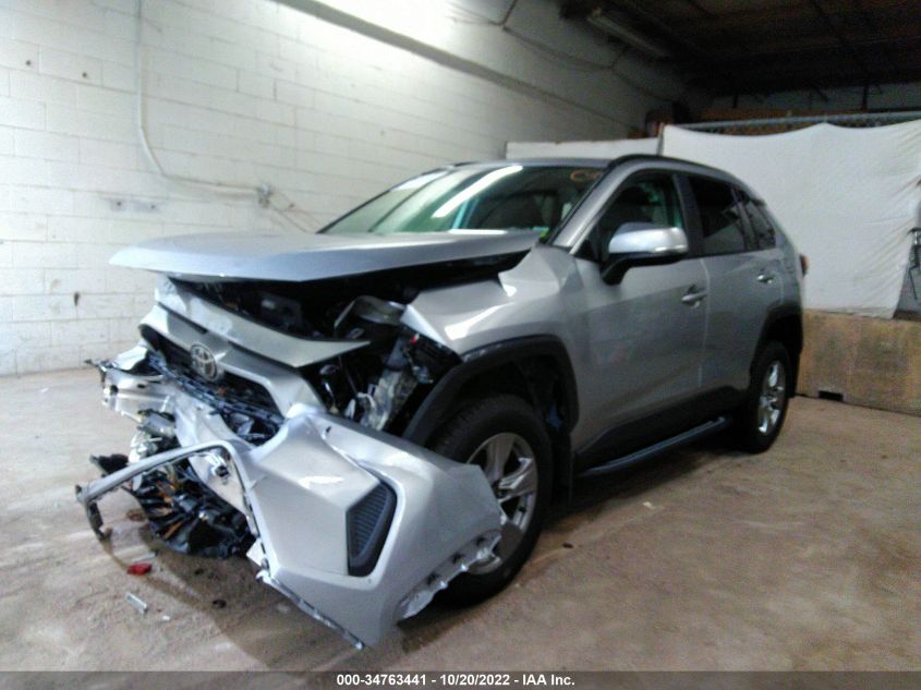 2022 TOYOTA RAV4 XLE VIN: 2T3P1RFV4NC299161