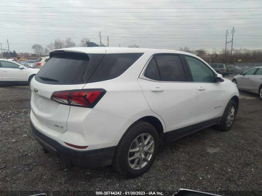 2022 CHEVROLET EQUINOX LT VIN: 3GNAXUEV2NL229180