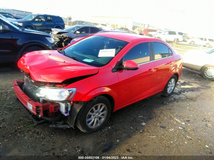 2020 CHEVROLET SONIC LT VIN: 1G1JD5SB1L4105513