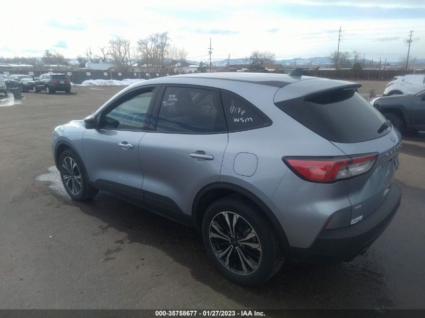 2022 FORD ESCAPE SE VIN: 1FMCU9G64NUB15101