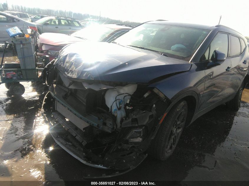 2022 CHEVROLET BLAZER LT VIN: 3GNKBCR49NS149928