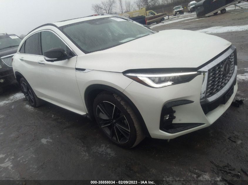 2022 INFINITI QX55 ESSENTIAL VIN: 3PCAJ5K3XNF114800