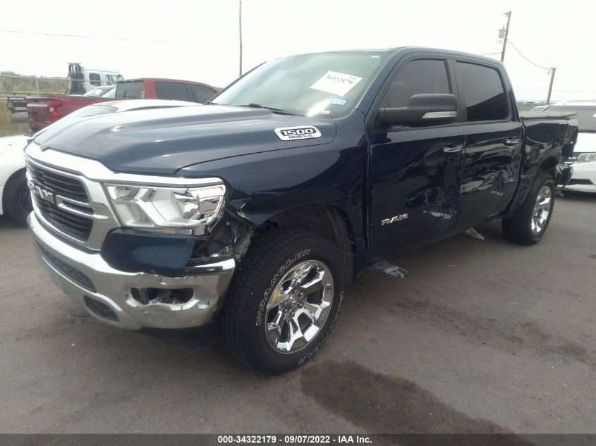 2020 RAM 1500 LONE STAR VIN: 1C6RREFT0LN129110