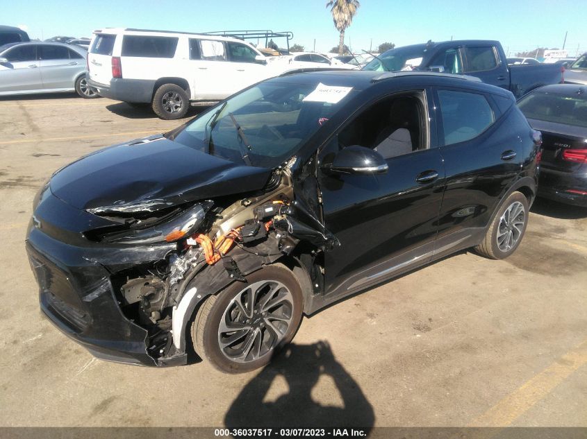 2022 CHEVROLET BOLT EUV PREMIER VIN: 1G1FZ6S0XN4130666