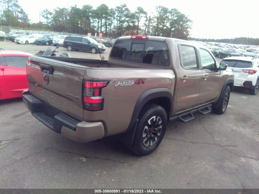 2022 NISSAN FRONTIER PRO-4X VIN: 1N6ED1EK4NN661760