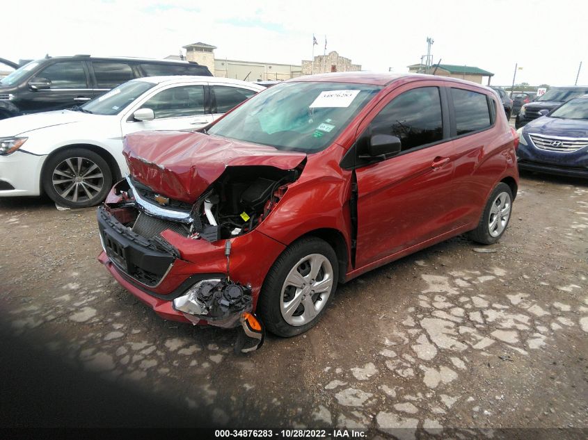 2021 CHEVROLET SPARK LS VIN: KL8CB6SA0MC710982