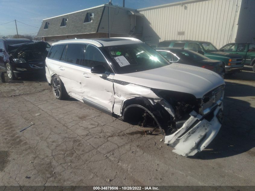 2022 LINCOLN AVIATOR RESERVE VIN: 5LM5J7XC3NGL09741