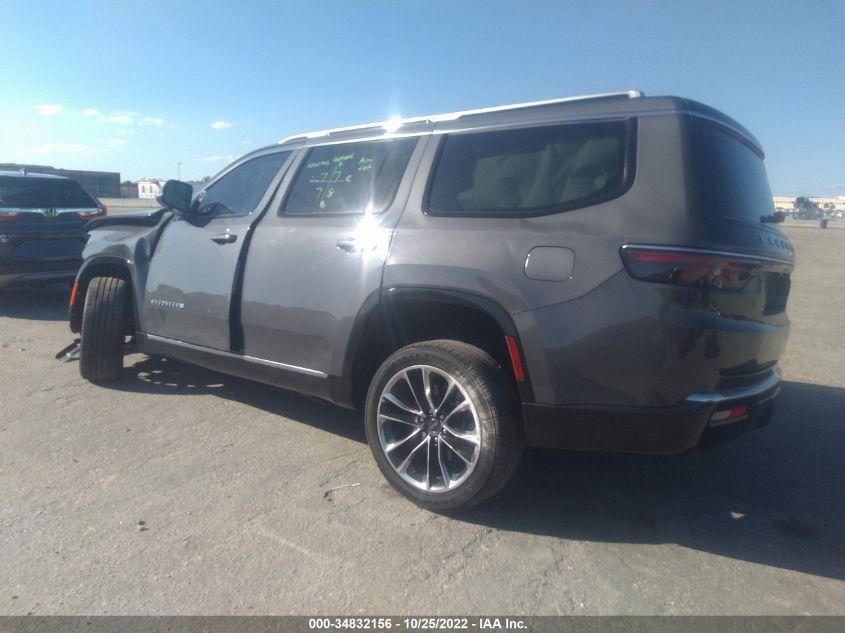 2022 JEEP WAGONEER SERIES III VIN: 1C4SJUDT4NS118050