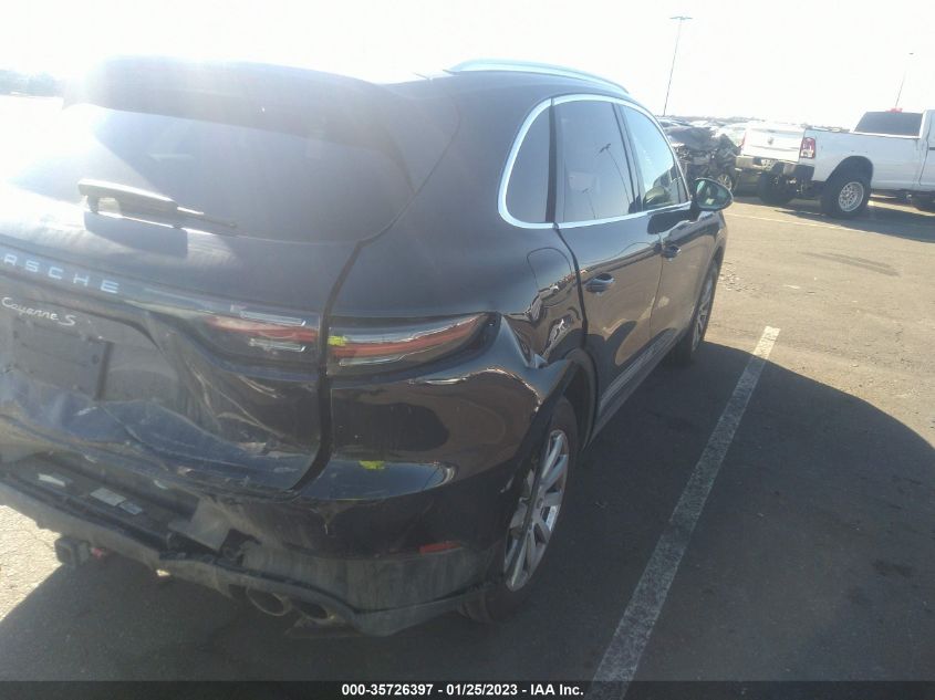 2021 PORSCHE CAYENNE S VIN: WP1AB2AY6MDA28395