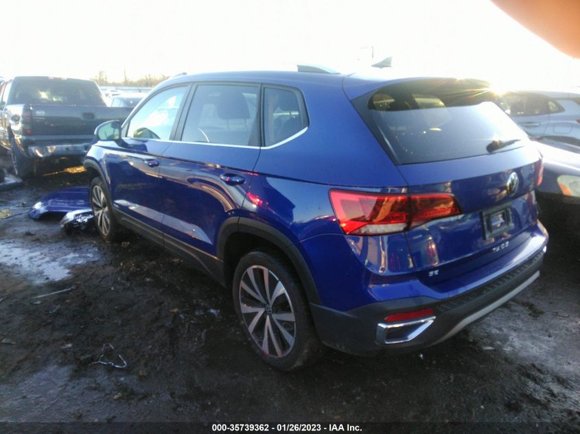 2022 VOLKSWAGEN TAOS SE VIN: 3VVRX7B27NM029589