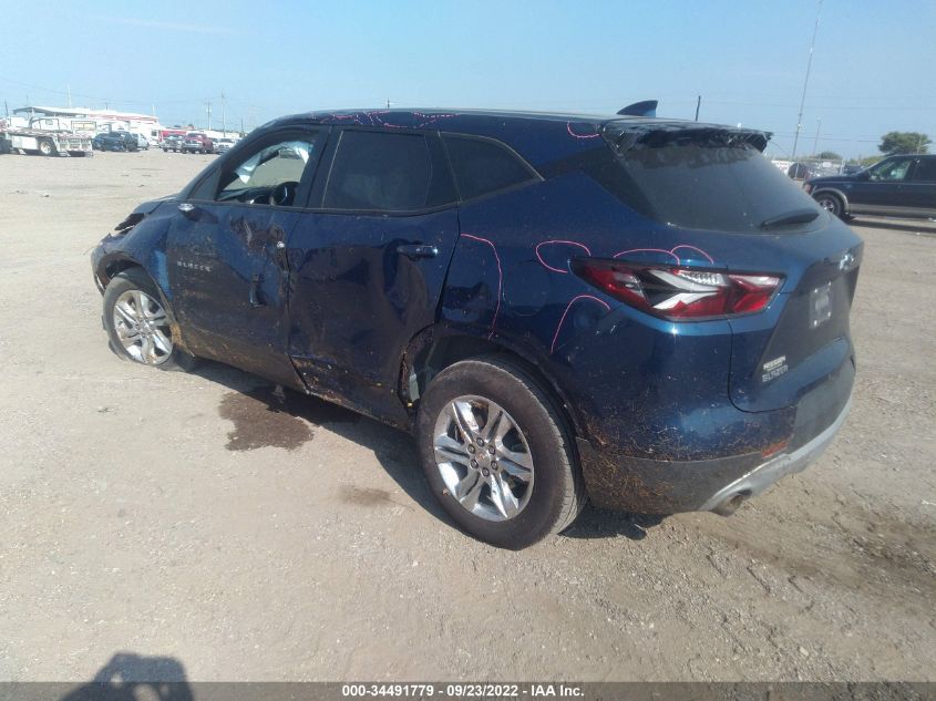 2022 CHEVROLET BLAZER LT VIN: 3GNKBCR40NS158260