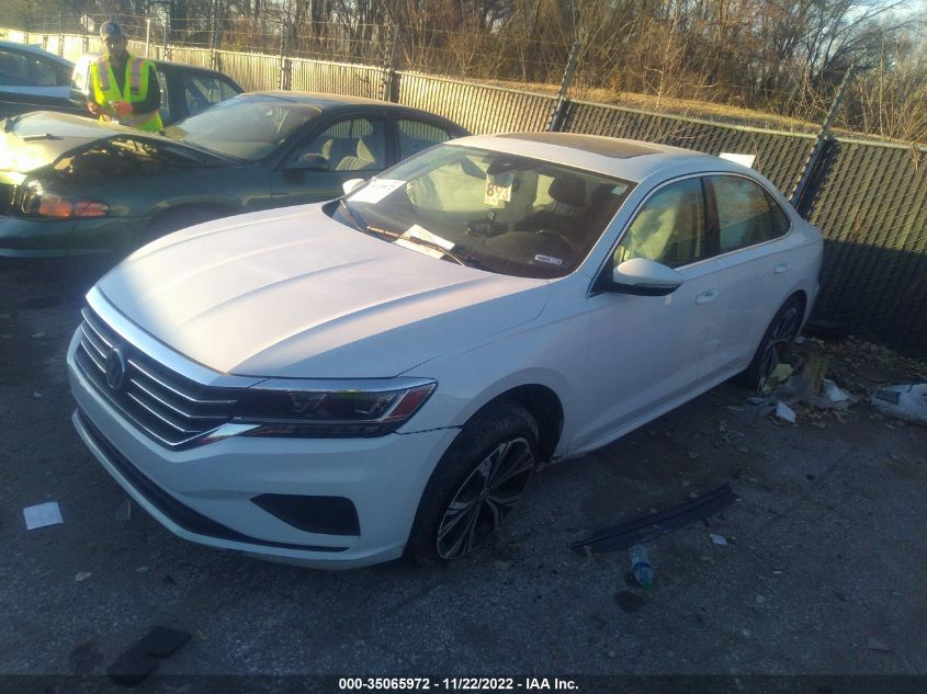 2021 VOLKSWAGEN PASSAT 2.0T SE VIN: 1VWSA7A36MC017992