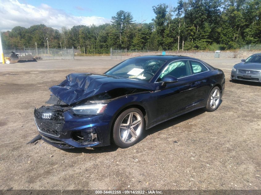 2021 AUDI A5 COUPE S LINE PREMIUM PLUS VIN: WAUTAAF58MA058065