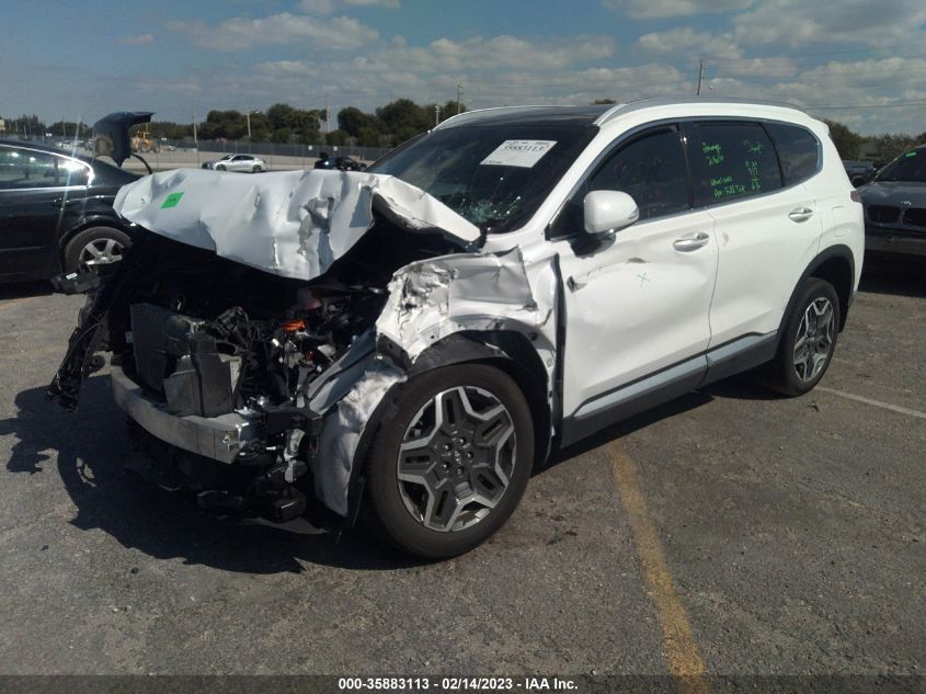 2022 HYUNDAI SANTA FE HYBRID SEL PREMIUM VIN: KM8S3DA13NU037103
