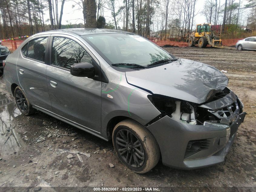 2022 MITSUBISHI MIRAGE G4 ES/LE/BLACK EDITION VIN: ML32FUFJ4NHF02488