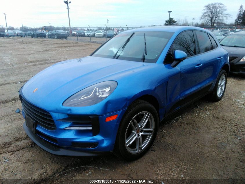 2020 PORSCHE MACAN VIN: WP1AA2A54LLB08730