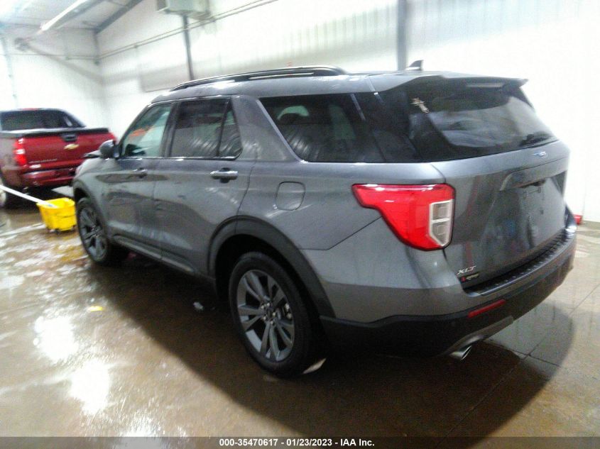 2021 FORD EXPLORER XLT VIN: 1FMSK8DH3MGC40380