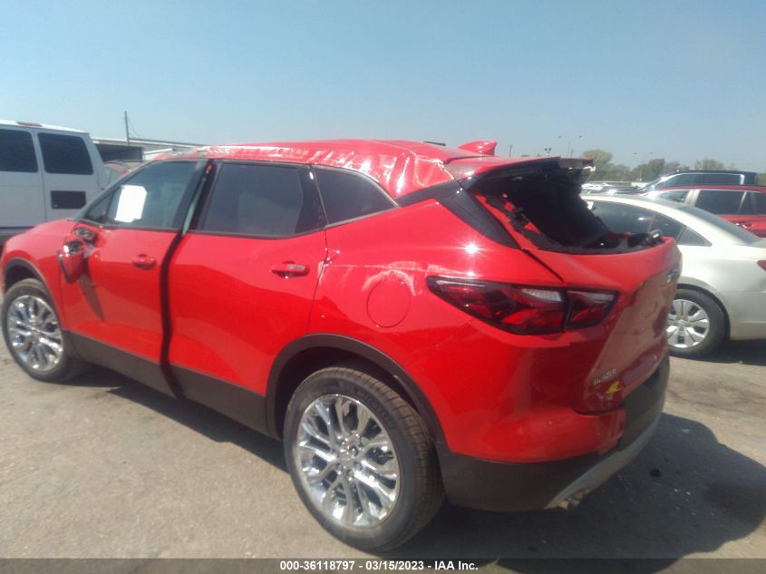 2022 CHEVROLET BLAZER LT VIN: 3GNKBCR48NS227826