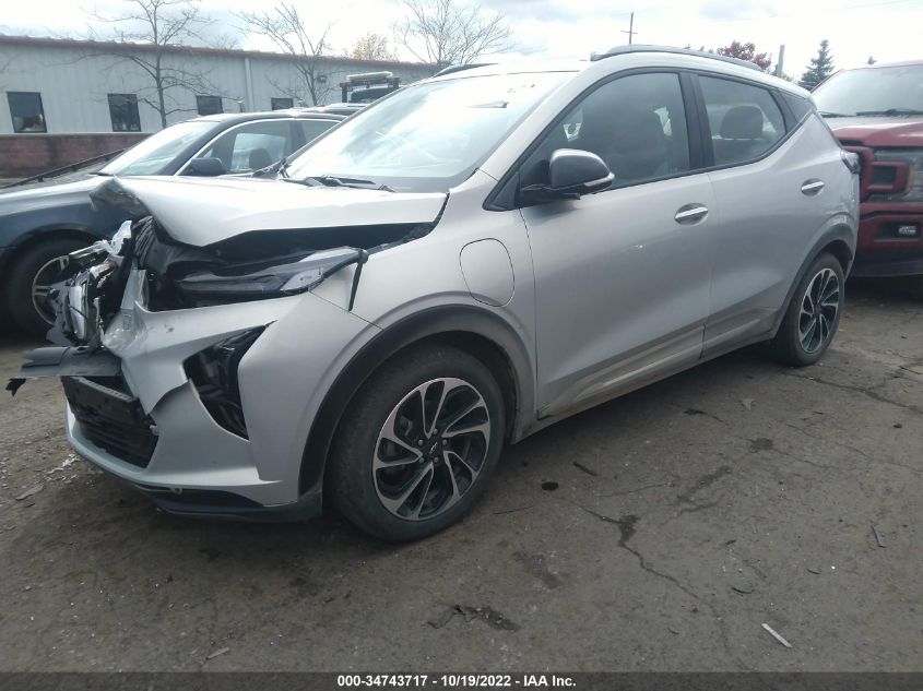 2022 CHEVROLET BOLT EUV PREMIER VIN: 1G1FZ6S09N4115253