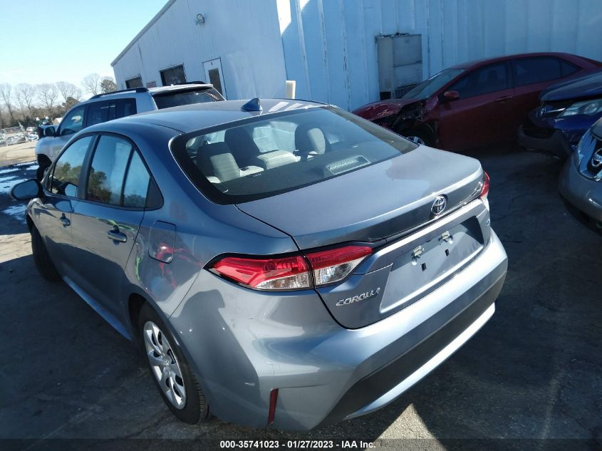 2022 TOYOTA COROLLA LE VIN: 5YFEPMAE2NP370253