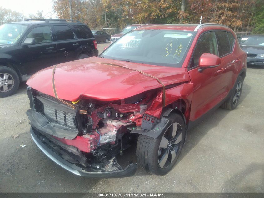 2021 VOLVO XC40 MOMENTUM VIN: YV4162UK5M2401349