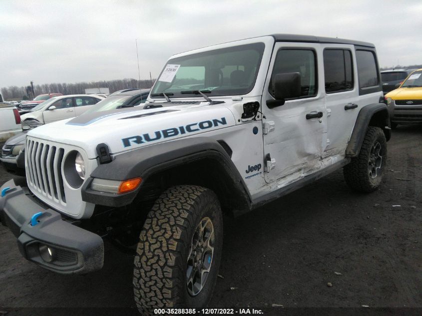 2023 JEEP WRANGLER 4XE RUBICON VIN: 1C4JJXR66PW540204