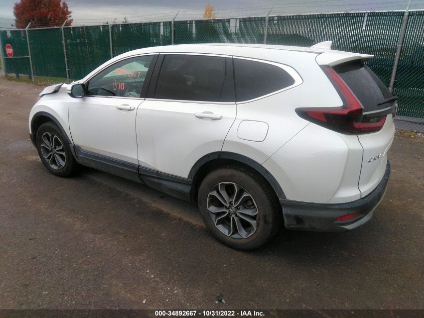 2022 HONDA CR-V EX VIN: 2HKRW2H55NH612061