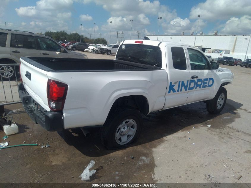 2022 TOYOTA TACOMA 2WD SR/SR5 VIN: 3TYRX5GN6NT051335