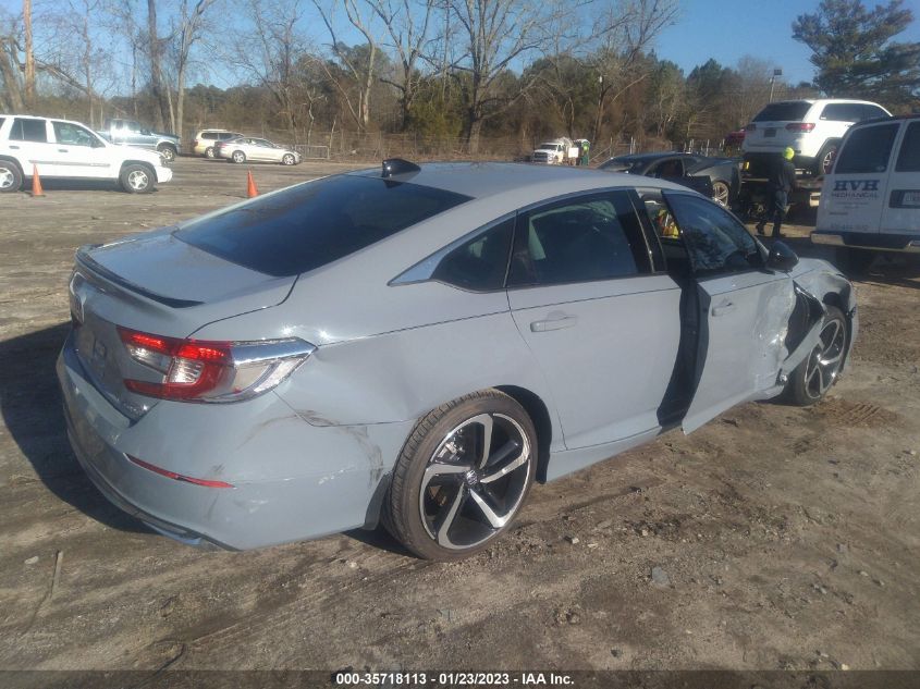 2022 HONDA ACCORD HYBRID SPORT VIN: 1HGCV3F21NA037621