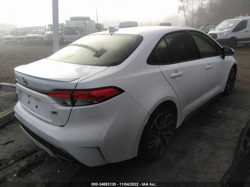 2022 TOYOTA COROLLA SE/SE NIGHTSHADE/APEX SE VIN: JTDS4MCE4NJ084045