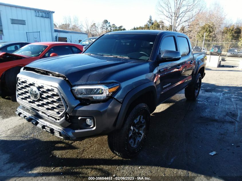 2022 TOYOTA TACOMA 4WD SR/SR5/TRD SPORT VIN: 3TMCZ5AN1NM466213