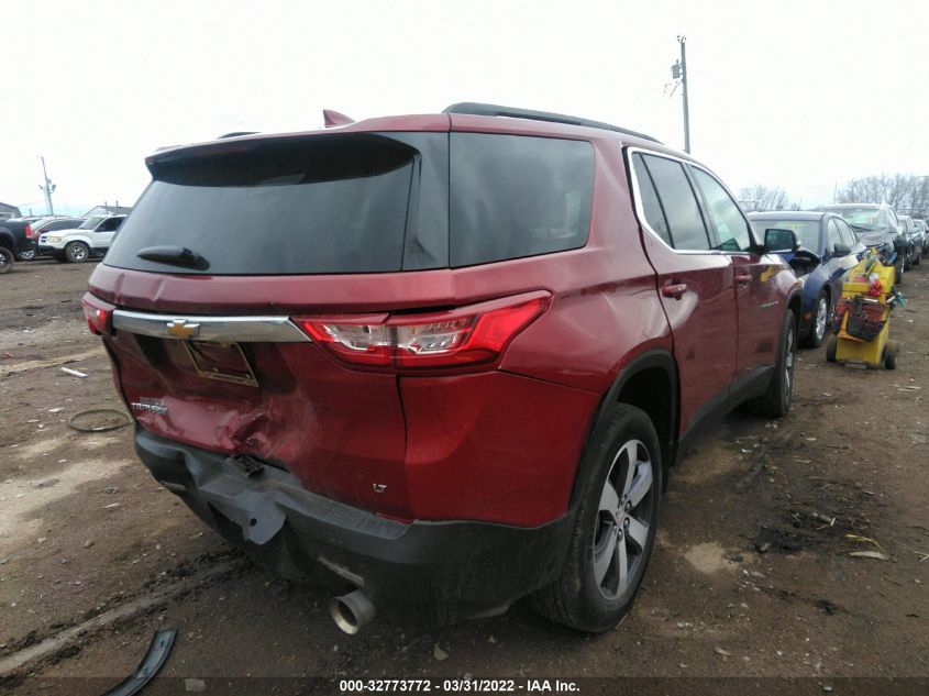 2020 CHEVROLET TRAVERSE LT LEATHER VIN: 1GNERHKW5LJ169660