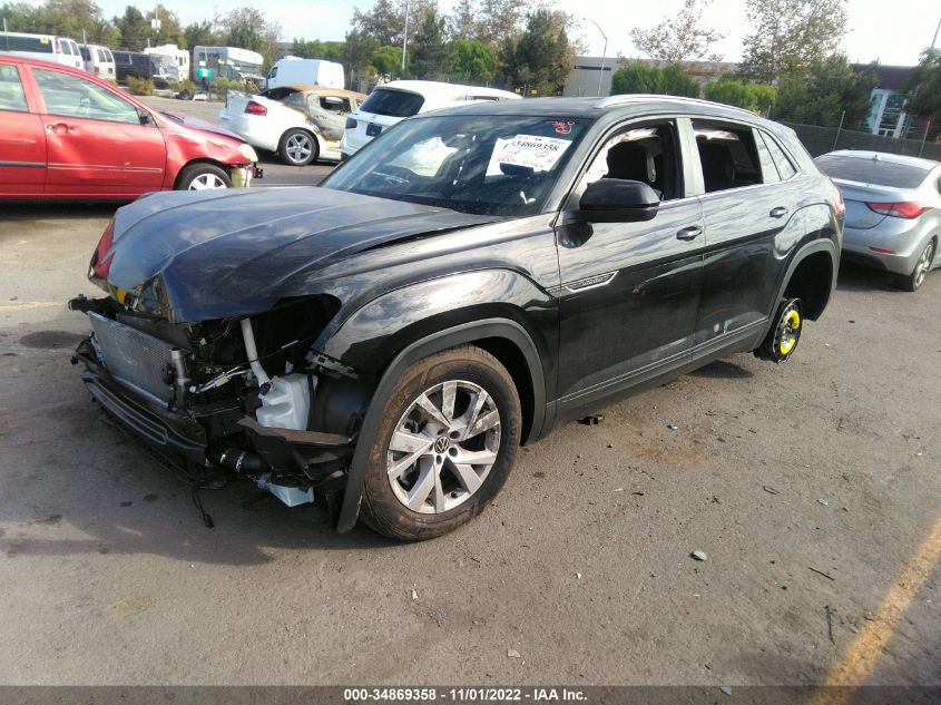 2021 VOLKSWAGEN ATLAS CROSS SPORT 2.0T S VIN: 1V2GC2CA5MC226902