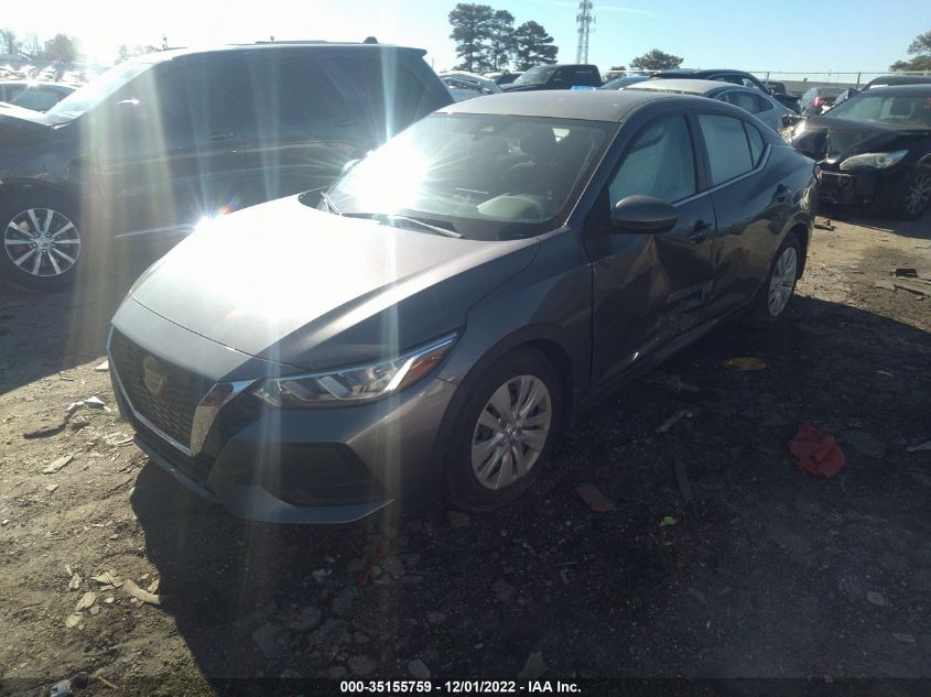 2021 NISSAN SENTRA S VIN: 3N1AB8BV1MY268799