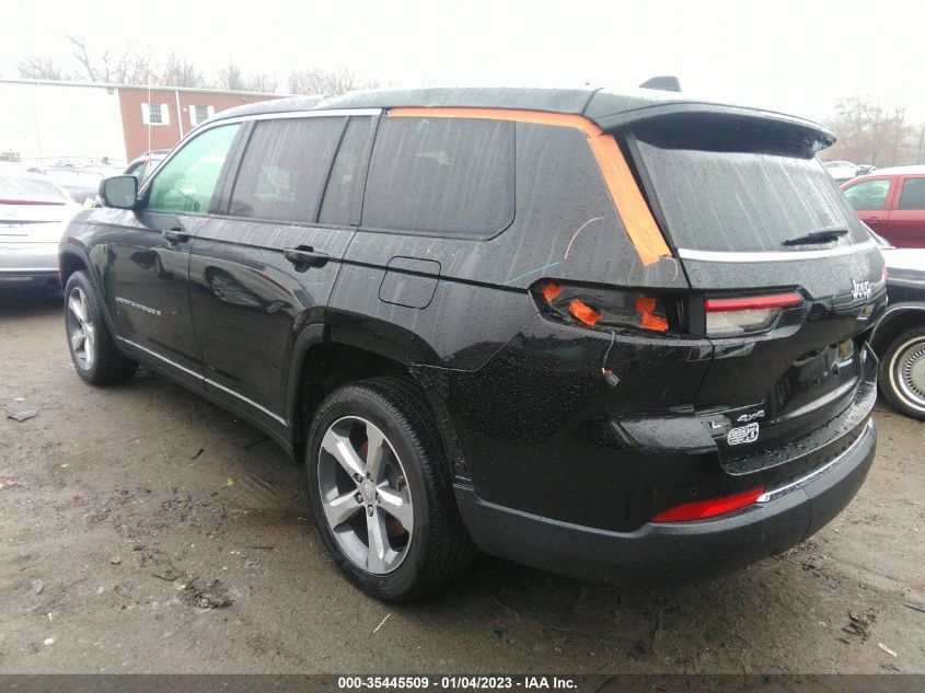 2021 JEEP GRAND CHEROKEE L LIMITED VIN: 1C4RJKBG1M8133528