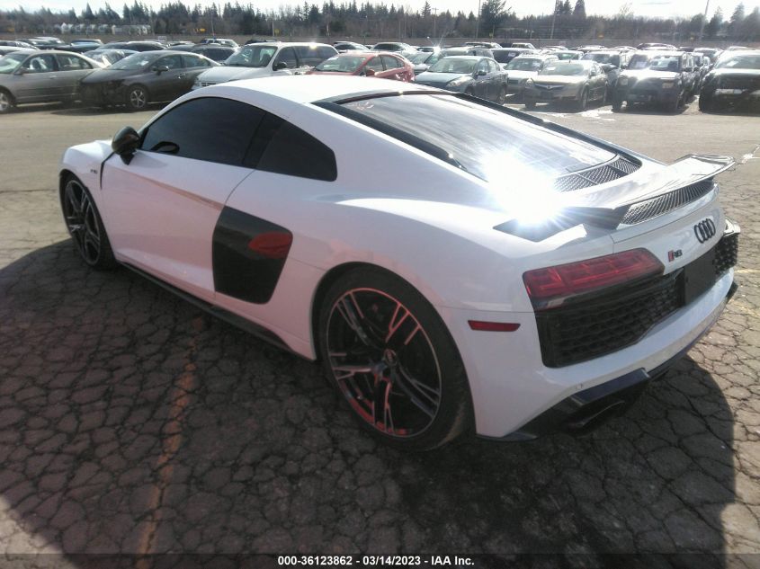 2022 AUDI R8 COUPE V10 PERFORMANCE VIN: WUAKBAFX2N7900333