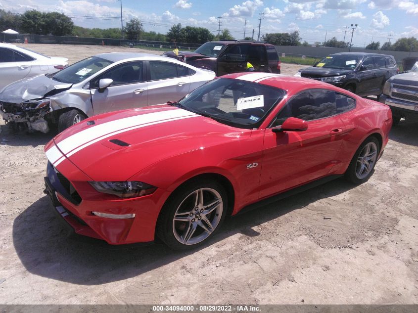2021 FORD MUSTANG GT VIN: 1FA6P8CF1M5135152