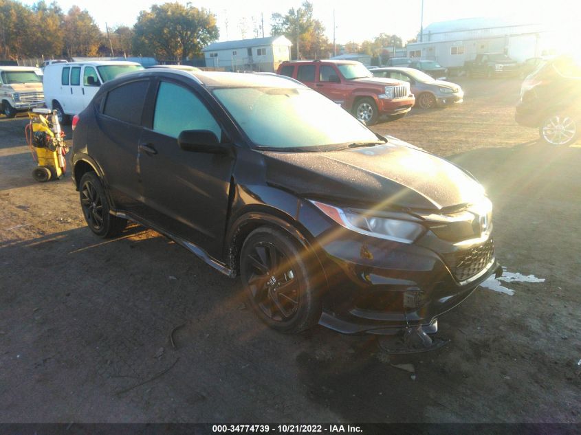 2021 HONDA HR-V SPORT VIN: 3CZRU6H17MM703653