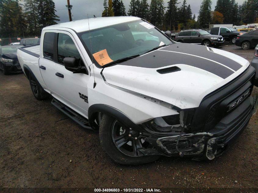 2021 RAM 1500 CLASSIC WARLOCK VIN: 1C6RR7GG3MS525449