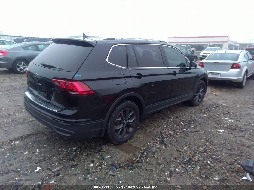 2022 VOLKSWAGEN TIGUAN SE VIN: 3VV3B7AX3NM115208